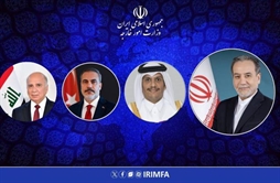 I.R. Iran, Ministry of Foreign Affairs- Iranian Foreign Minister holds separate phone calls with Turkish Qatari Iraqi Counterparts